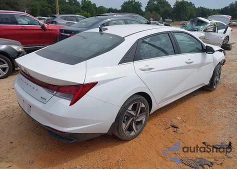 2023 Hyundai Elantra Hybrid Limited z USA, uszkodzony, nr VIN KMHLN4AJ2PU033366